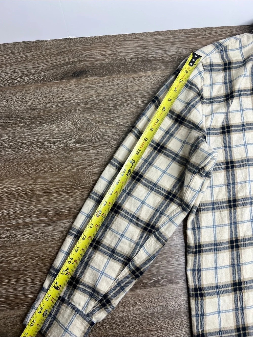 J.Crew Brushed Twill Plaid Button Down Shirt Men’s Large Cotton Flannel